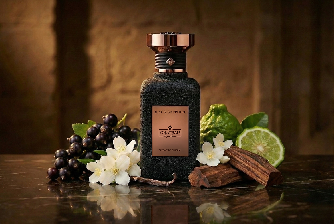 CHATEAU LES PARFUMS BLACK SAPPHIRE WOMEN EXTRAIT DE PARFUM