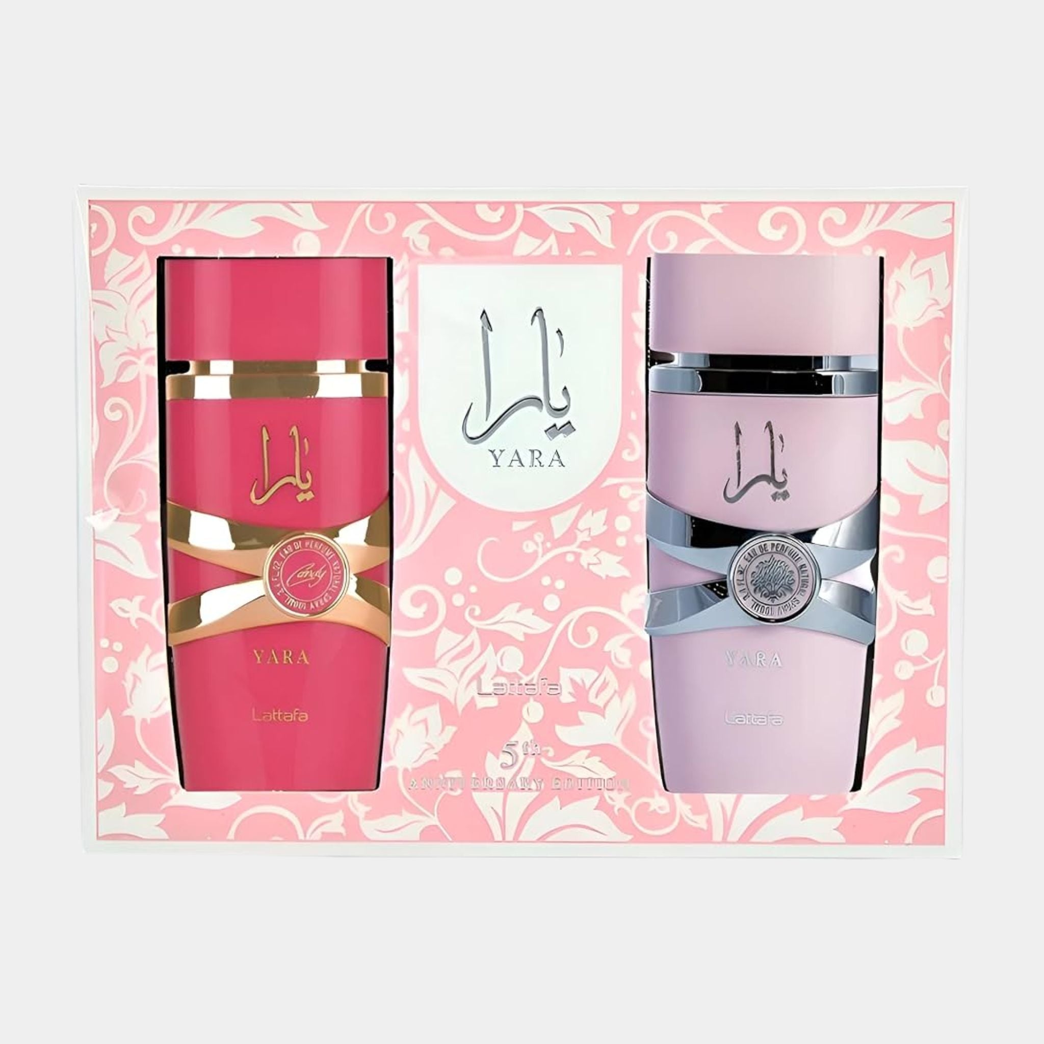 LATTAFA YARA & YARA CANDY WPMEN 5TH ANNIVERSARY EDITION 2PC GIFT SET