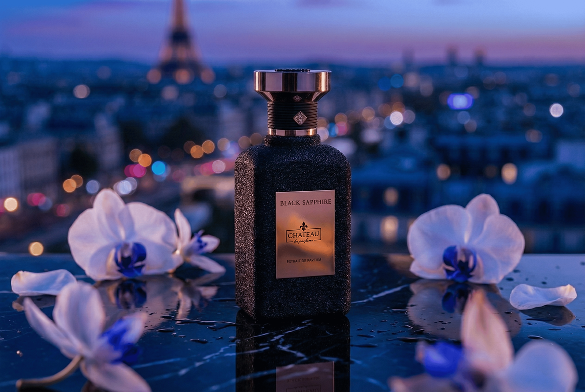 CHATEAU LES PARFUMS BLACK SAPPHIRE WOMEN EXTRAIT DE PARFUM
