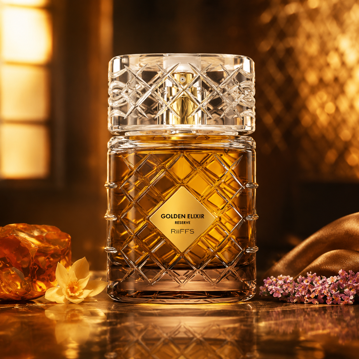 RIIFFS GOLDEN ELIXIR RESERVE UNISEX EXTRAIT DE PARFUM