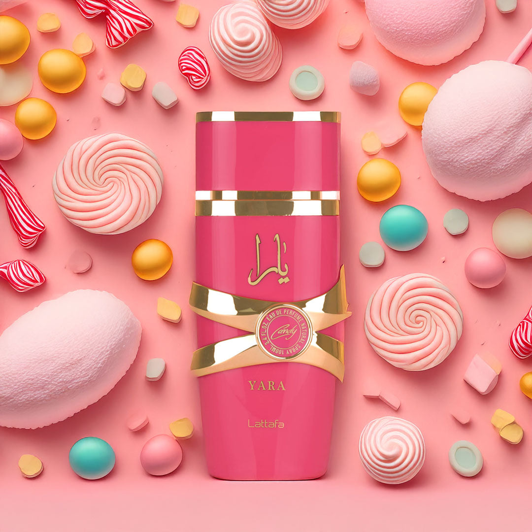 LATTAFA YARA & YARA CANDY WPMEN 5TH ANNIVERSARY EDITION 2PC GIFT SET