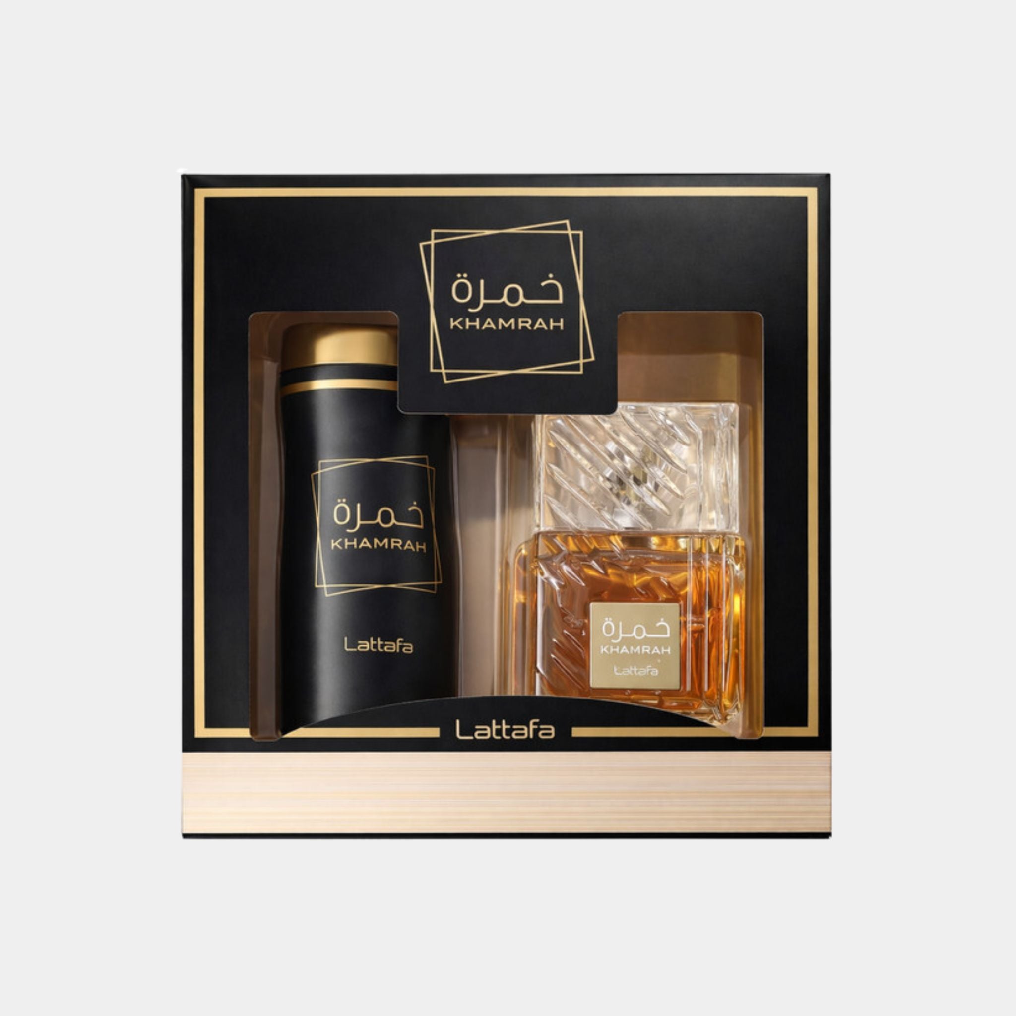 LATTAFA KHAMRAH UNISEX EDP 2PC GIFT SET