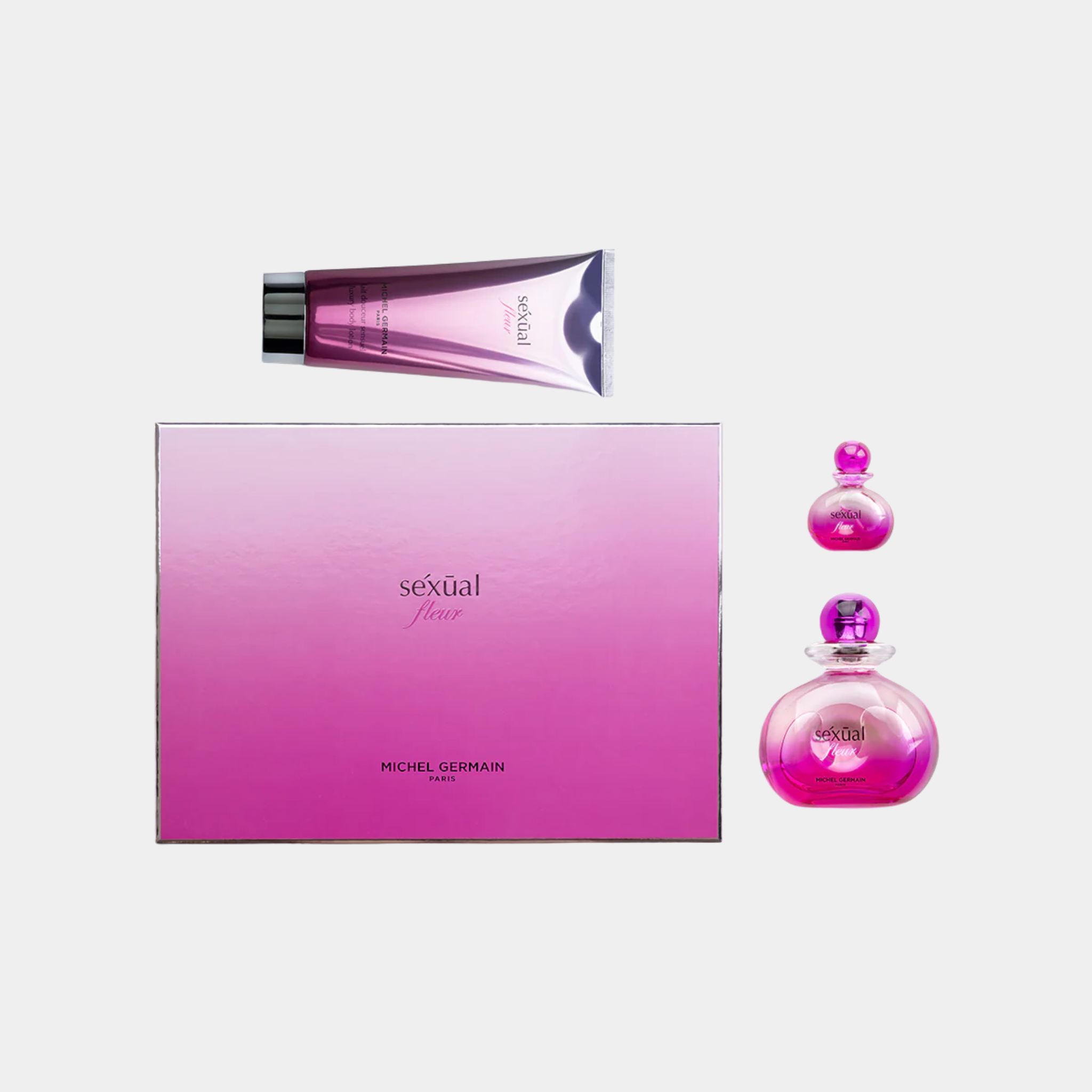 MICHEL GERMAIN FLEUR PARIS WOMEN 3PC GIFT SET