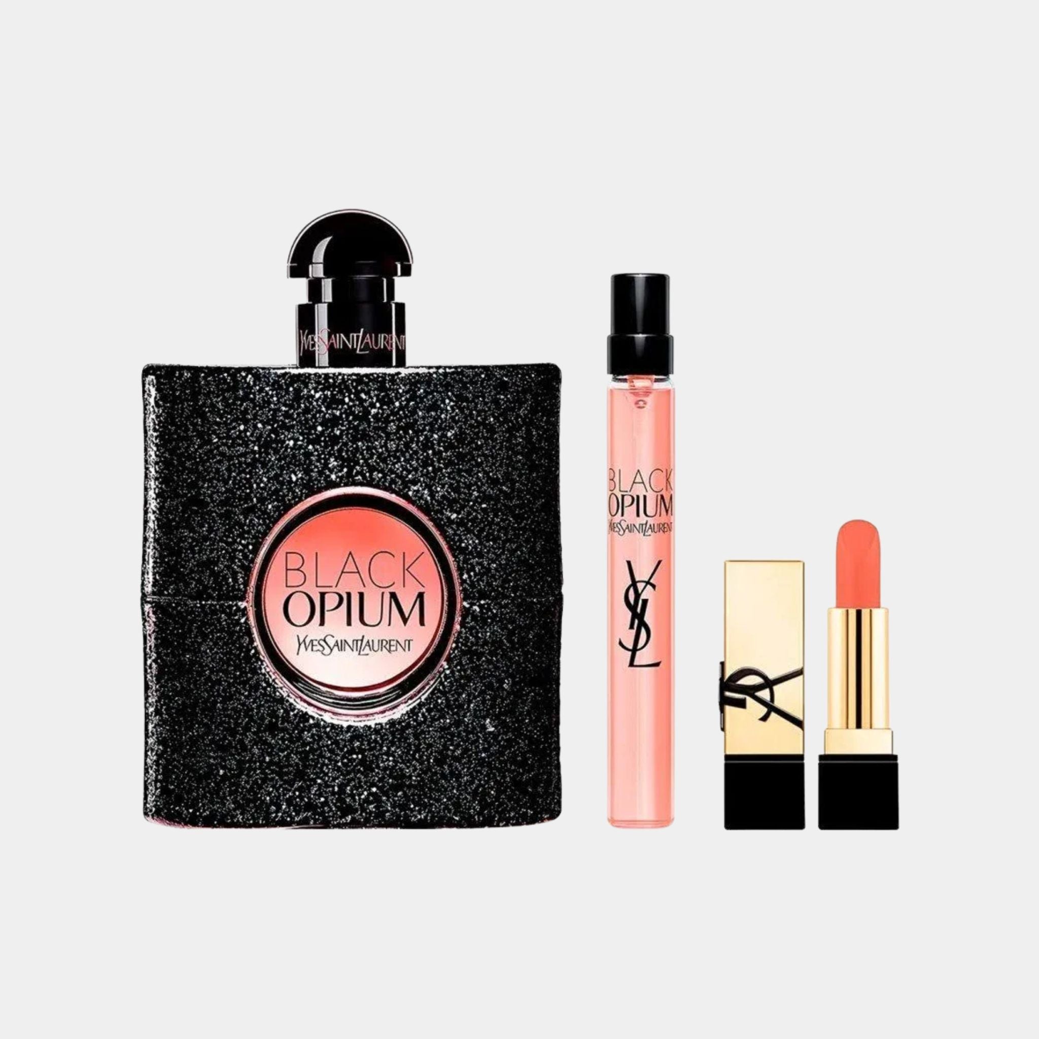 YVES SAINT LAURENT BLACK OPIUM WOMEN EDP 3PC GIFT SET